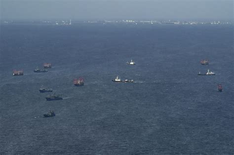 pagasa island|Chinese militia vessels, chopper surround BFAR ships patrolling .